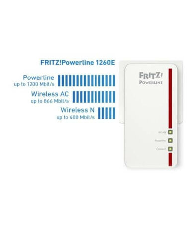 FRITZ!POWERLINE 1260 - 1-Pack